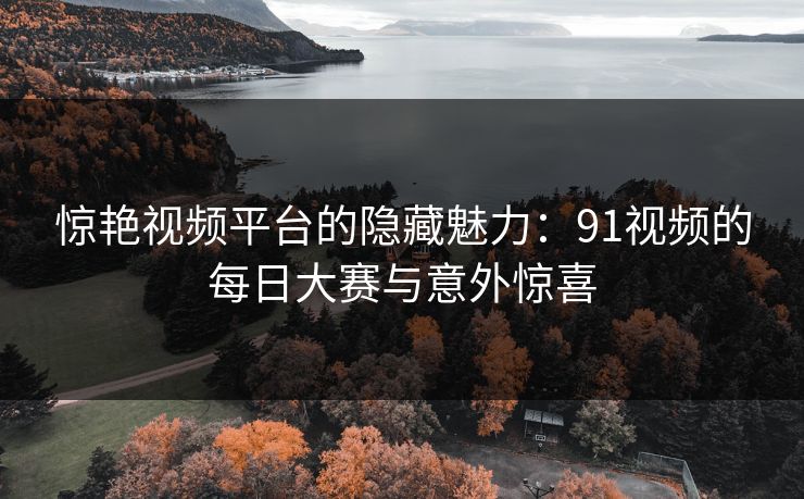 惊艳视频平台的隐藏魅力：91视频的每日大赛与意外惊喜